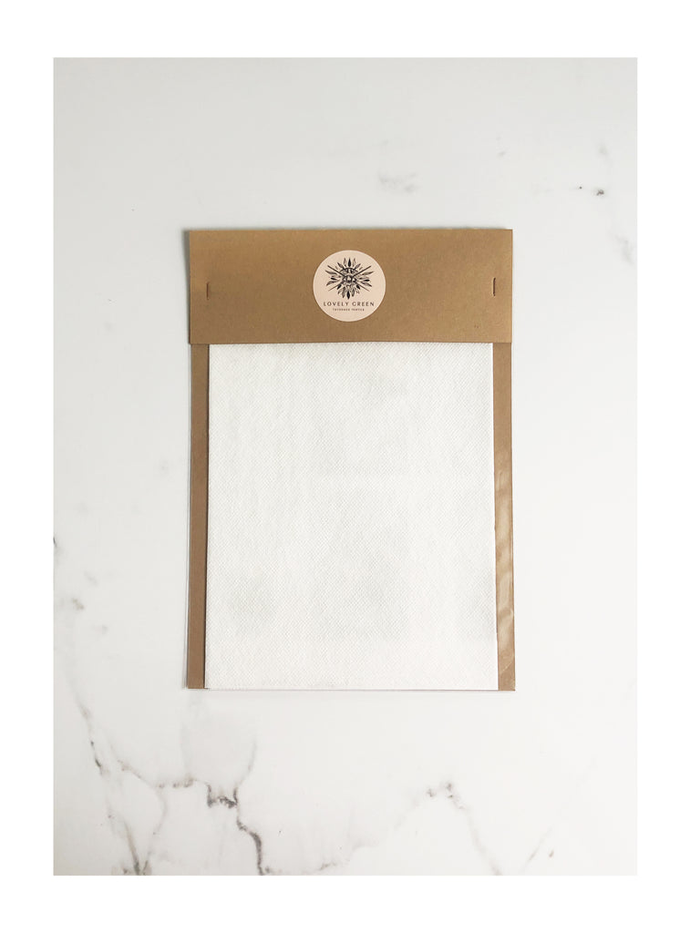 PAPIER COLLANT SOLUBLE POUR BRODERIE - LOT DE 2 FEUILLES A5 | Lovelygreen