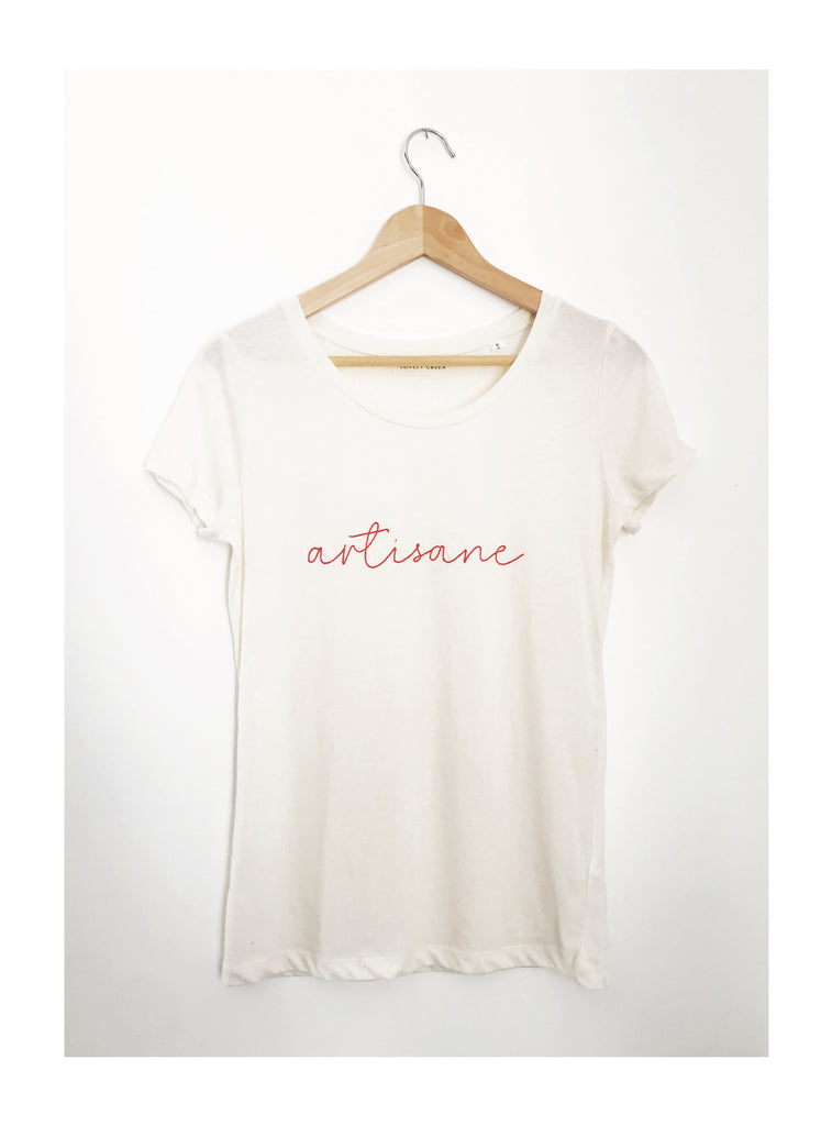 TSHIRT FEMME - ARTISANE (10 COULEURS)