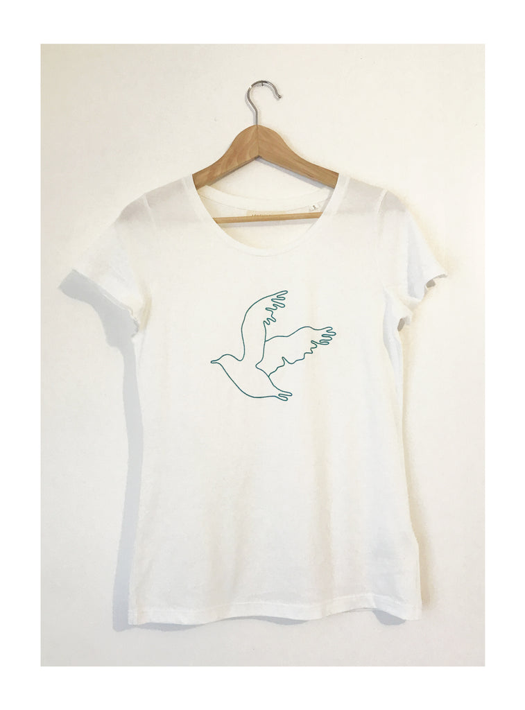 TSHIRT FEMME - FREE BIRD (2 COULEURS)