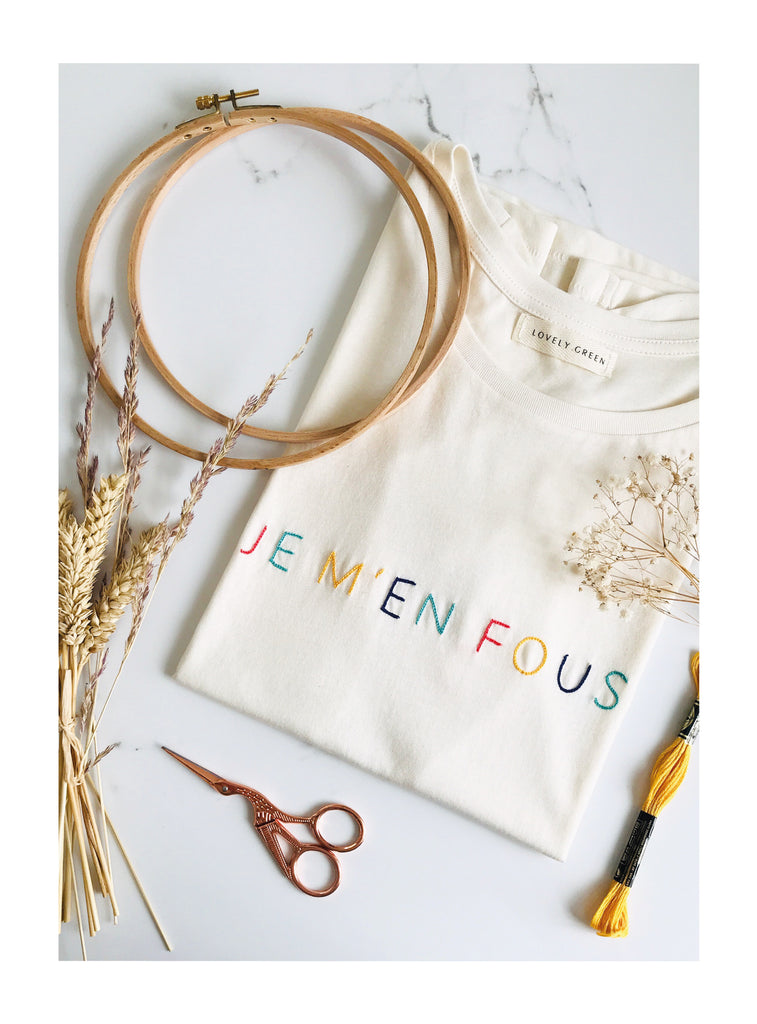 TSHIRT FEMME - JE M'EN FOUS