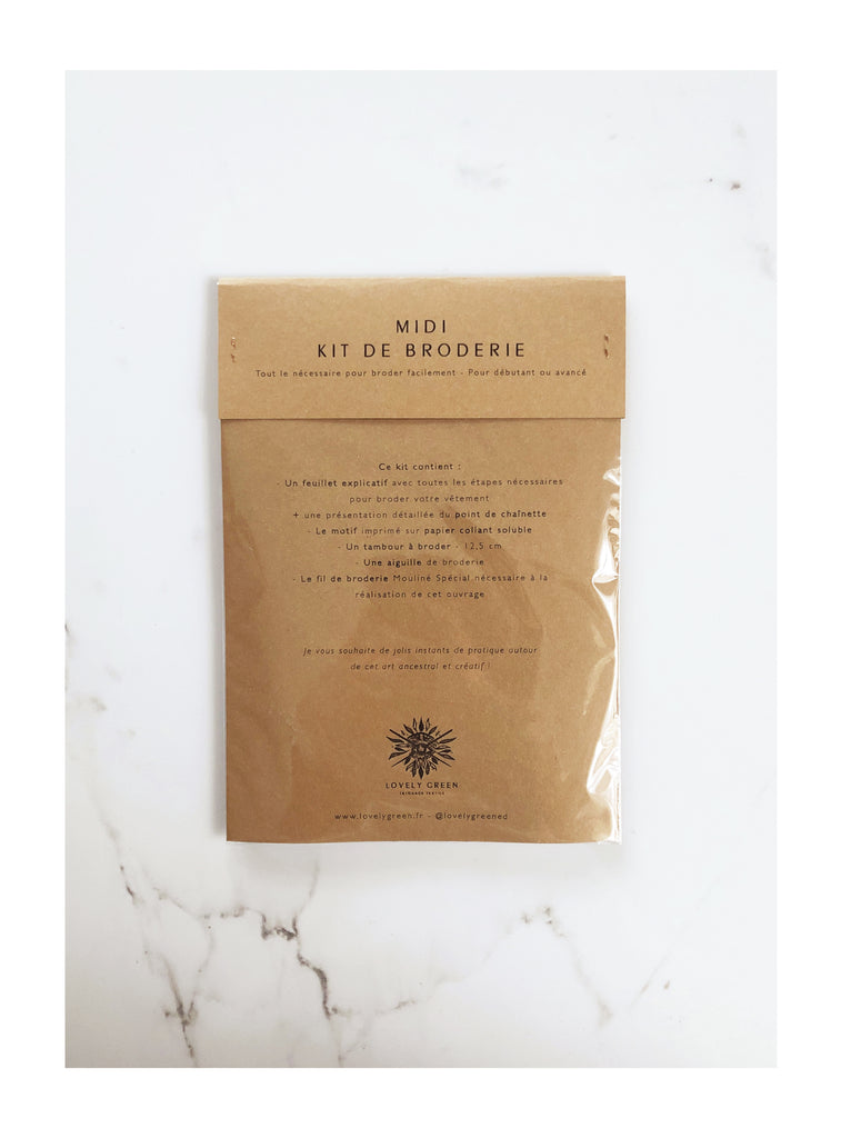 MIDI KIT DE BRODERIE - AMAZONE
